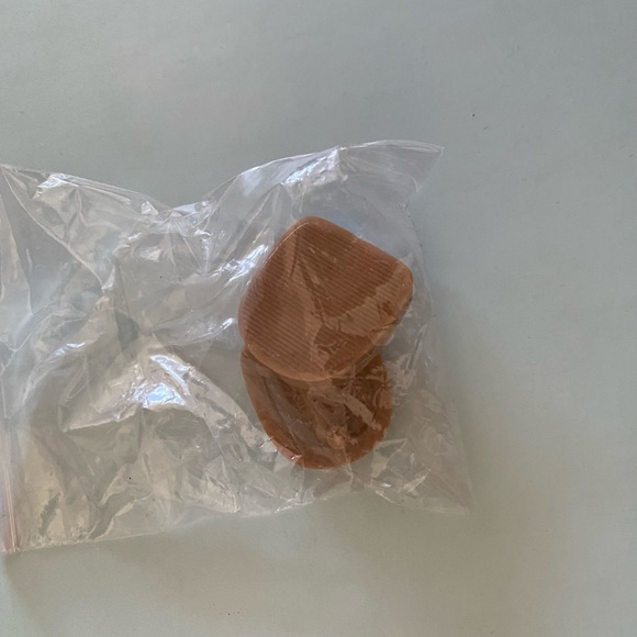 Cynthia Rowley metallic rust and pink sandal heels - Picture 10 of 10